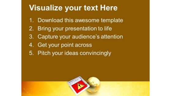 Image Of Internet Browser With Globe Business PowerPoint Templates Ppt Backgrounds For Slides 0213
