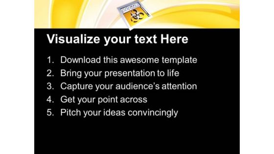 Image Of Internet Security Virus PowerPoint Templates Ppt Backgrounds For Slides 0113