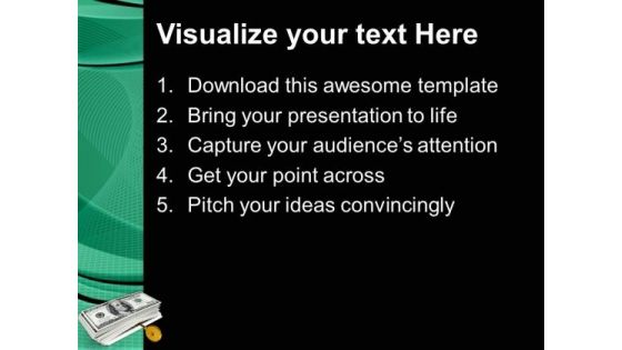 Image Of Key In Dollar Notes PowerPoint Templates Ppt Backgrounds For Slides 0113