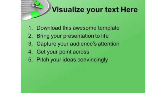 Image Of Medical Capsules PowerPoint Templates Ppt Backgrounds For Slides 0713