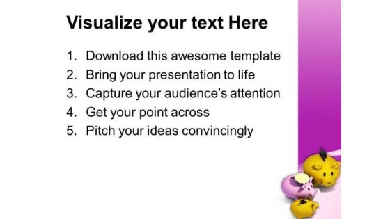 Image Of Piggy Banks Safe Investment PowerPoint Templates Ppt Backgrounds For Slides 0713