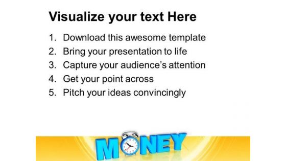 Image Of Time Value And Money PowerPoint Templates Ppt Backgrounds For Slides 0113
