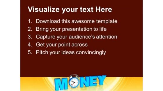 Image Of Time Value And Money PowerPoint Templates Ppt Backgrounds For Slides 0113