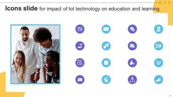 Impact Of IoT Technology On Education And Learning Ppt Powerpoint Presentation Complete Deck IoT CD V