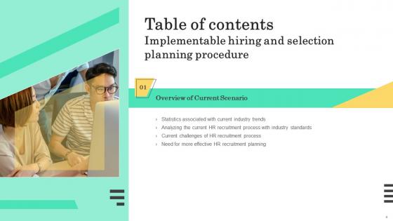 Implementable Hiring And Selection Planning Procedure Complete Deck