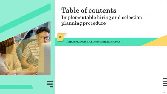 Implementable Hiring And Selection Planning Procedure Complete Deck