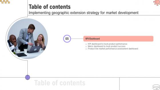 Implementing Geographic Extension Strategy For Market Development Ppt Slide Strategy CD V