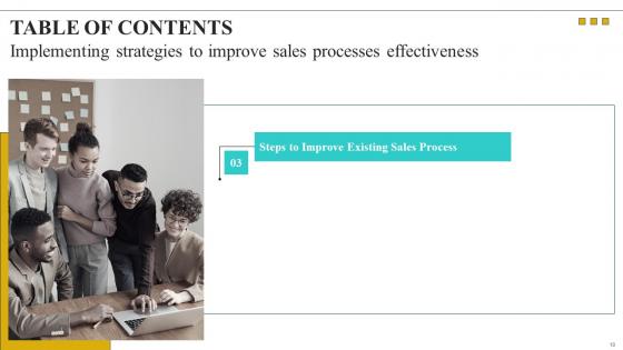 Implementing Strategies To Improve Sales Processes Effectiveness Complete Deck