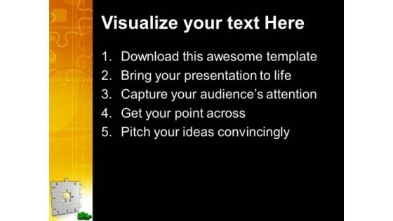 Important Part Of Puzzle Business PowerPoint Templates Ppt Backgrounds For Slides 0113