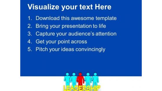Improve Your Leadership Skills PowerPoint Templates Ppt Backgrounds For Slides 0713