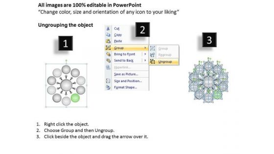 In Business PowerPoint Templates Download Process Circular Flow Diagram Slides