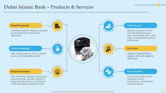 In Depth Analysis Of Islamic Banking Dubai Islamic Bank Products And Services Information PDF