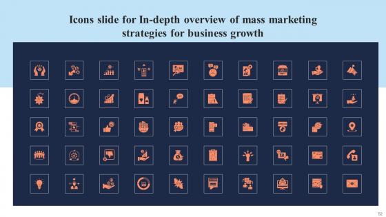 In Depth Overview Of Mass Marketing Strategies For Business Growth Complete Deck With Slides