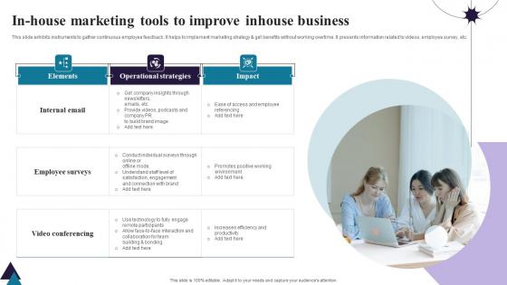 In House Marketing Tools To Improve Inhouse Business Template Pdf
