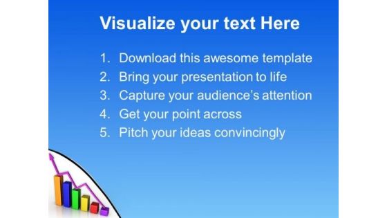 Increase Bar Graph Business PowerPoint Templates And PowerPoint Themes 0812