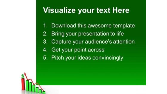 Increase Bar Graph Dollar Business PowerPoint Templates And PowerPoint Themes 0612