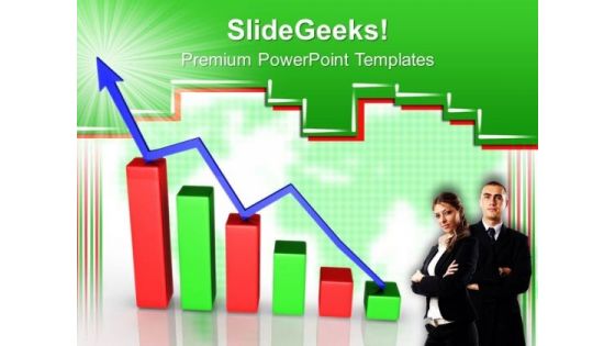 Increase Graph And Red Dollar Success PowerPoint Templates And PowerPoint Themes 0612
