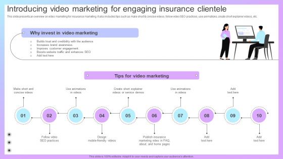 Increasing Business Awareness Introducing Video Marketing For Engaging Strategy SS V