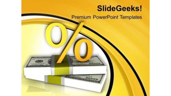 Increasing Interest Rate On Finance PowerPoint Templates Ppt Backgrounds For Slides 0513
