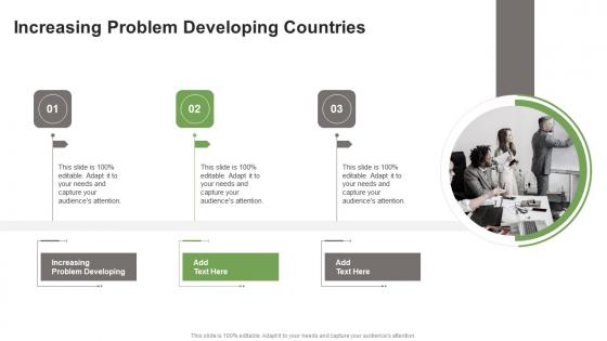 Increasing Problem Developing Countries In Powerpoint And Google Slides Cpb