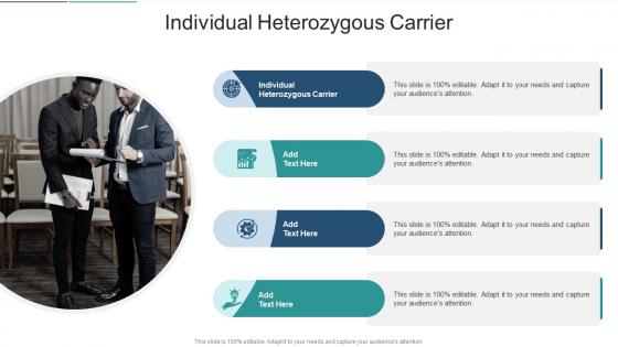 Individual Heterozygous Carrier In Powerpoint And Google Slides Cpb