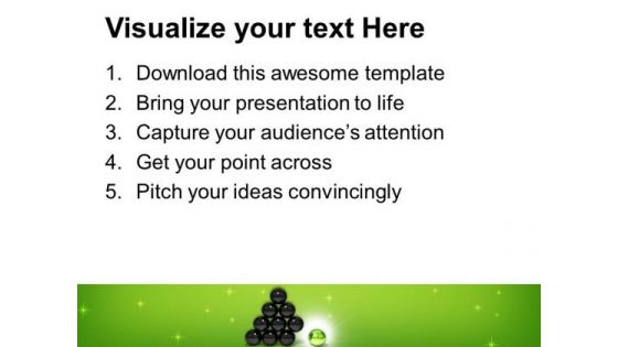 Individuality Concept Shown By Sphere PowerPoint Templates Ppt Backgrounds For Slides 0413