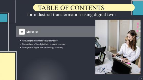 Industrial Transformation Using Digital Twin Ppt Powerpoint Presentation Complete Deck With Slides