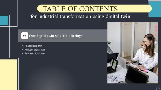 Industrial Transformation Using Digital Twin Ppt Powerpoint Presentation Complete Deck With Slides