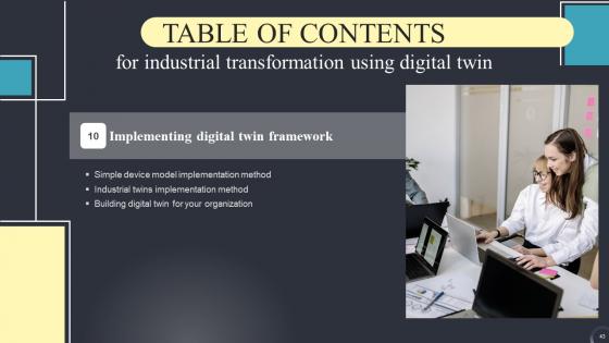 Industrial Transformation Using Digital Twin Ppt Powerpoint Presentation Complete Deck With Slides