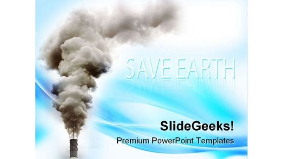 Industry Pollution Industrial PowerPoint Templates And PowerPoint Backgrounds 0211
