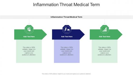 Inflammation Throat Medical Term In Powerpoint And Google Slides Cpb