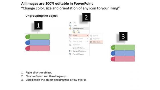 Infographic For Mission Vision And Values PowerPoint Template