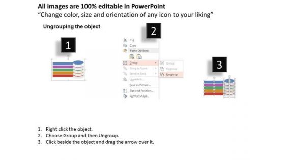 Infographics Vector For Steps Implementation PowerPoint Templates