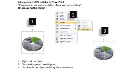 Information Pidonut Diagram 6 Stages Business Plans Templates Free PowerPoint
