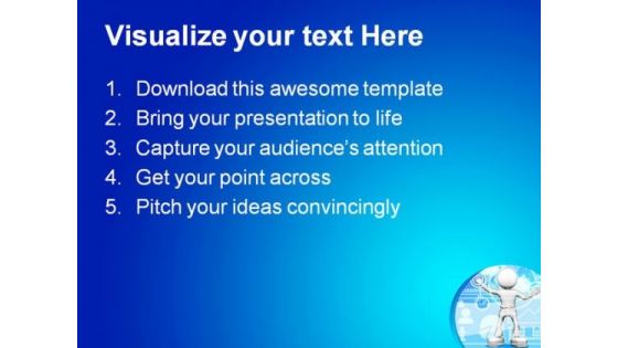 Information Technology PowerPoint Themes And PowerPoint Slides 0711