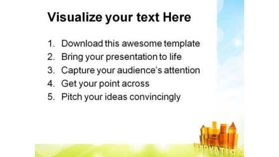 Innovation Construction PowerPoint Templates And PowerPoint Backgrounds 0611