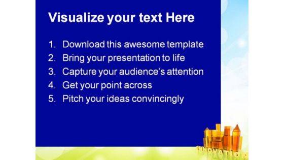 Innovation Construction PowerPoint Templates And PowerPoint Backgrounds 0611