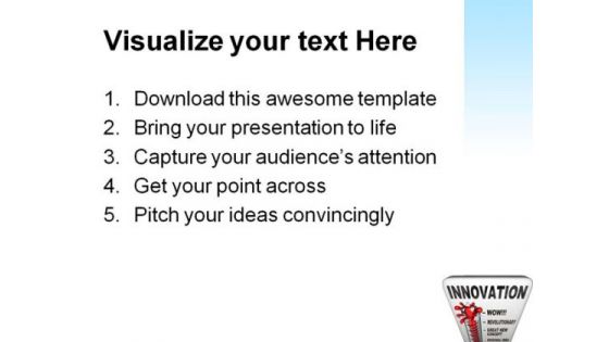 Innovation Measuring Business PowerPoint Templates And PowerPoint Backgrounds 0811