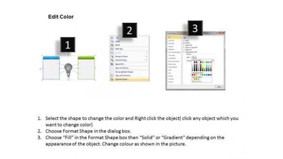 Innovative Ideas System Framework Circular Process Chart PowerPoint Templates