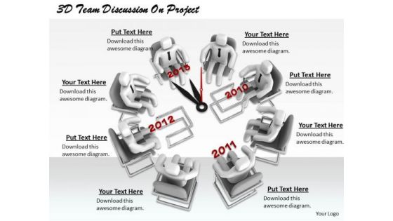 Innovative Marketing Concepts 3d Team Discussion Project Basic Business