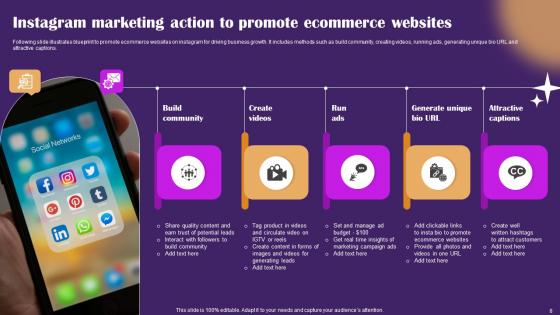 Instagram Marketing Action Plan Ppt Powerpoint Presentation Complete Deck With Slides