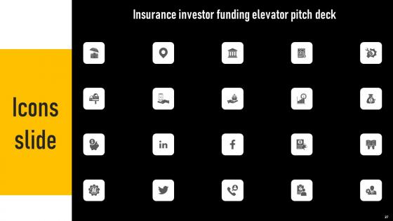 Insurance Investor Funding Elevator Pitch Deck Ppt Powerpoint Presentation Complete Deck With Slides