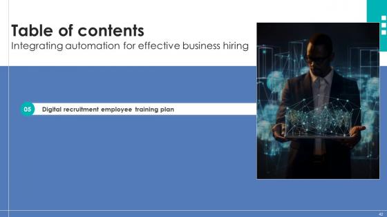 Integrating Automation For Effective Business Hiring Ppt Powerpoint Presentation Complete Deck With Slides