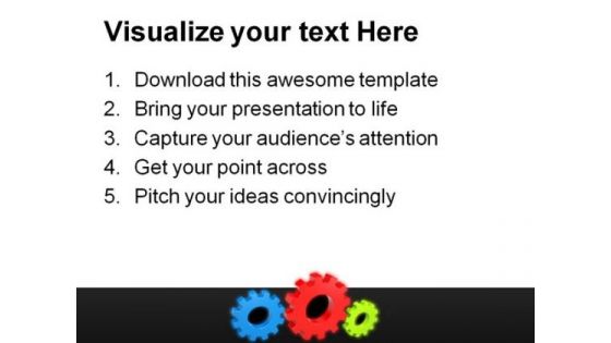 Interaction Gears Metaphor PowerPoint Templates And PowerPoint Backgrounds 0211