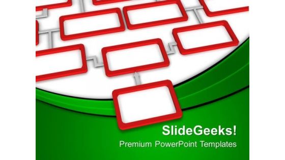 Interconnected Boxes Events PowerPoint Templates And PowerPoint Themes 0912