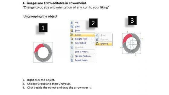 Interconnected Graph 4 Stages Ppt Starting Business Plan Template PowerPoint Templates