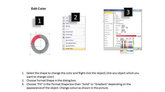Interconnected Graph 4 Stages Ppt Starting Business Plan Template PowerPoint Templates
