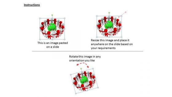 International Marketing Concepts 3d Image Of Global Team Business Statement