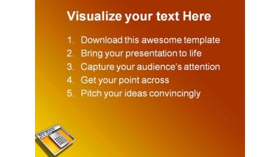 Internet Browser And Calculator Technology PowerPoint Templates And PowerPoint Backgrounds 0711