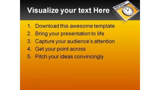Internet Browser And Time Symbol PowerPoint Templates And PowerPoint Backgrounds 0111